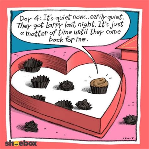 cartoon after valentine's day chocolate discount quotes